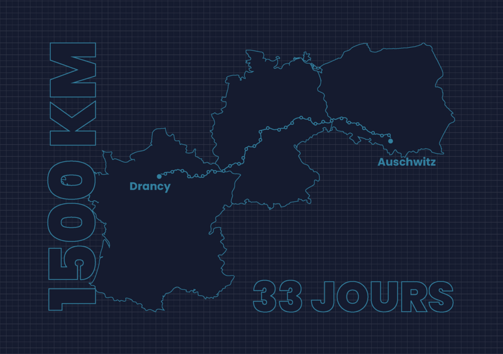 Une course de 1 500 km entre Drancy et Auschwitz : "Une autre manière de lutter contre l'oubli"