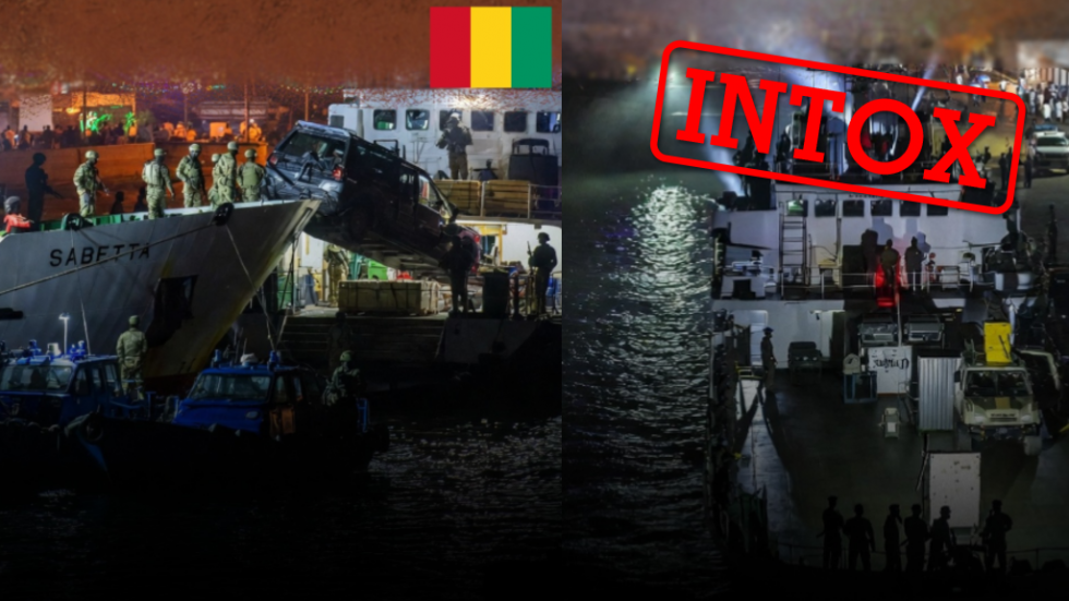 Non, un navire russe n’a pas livré d'armes à l’armée guinéenne