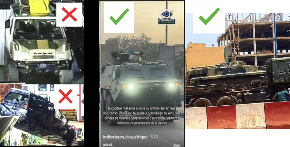 Non, un navire russe n’a pas livré d'armes à l’armée guinéenne