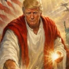 Accusé de "blasphème", Trump retire une image le représentant en Jésus