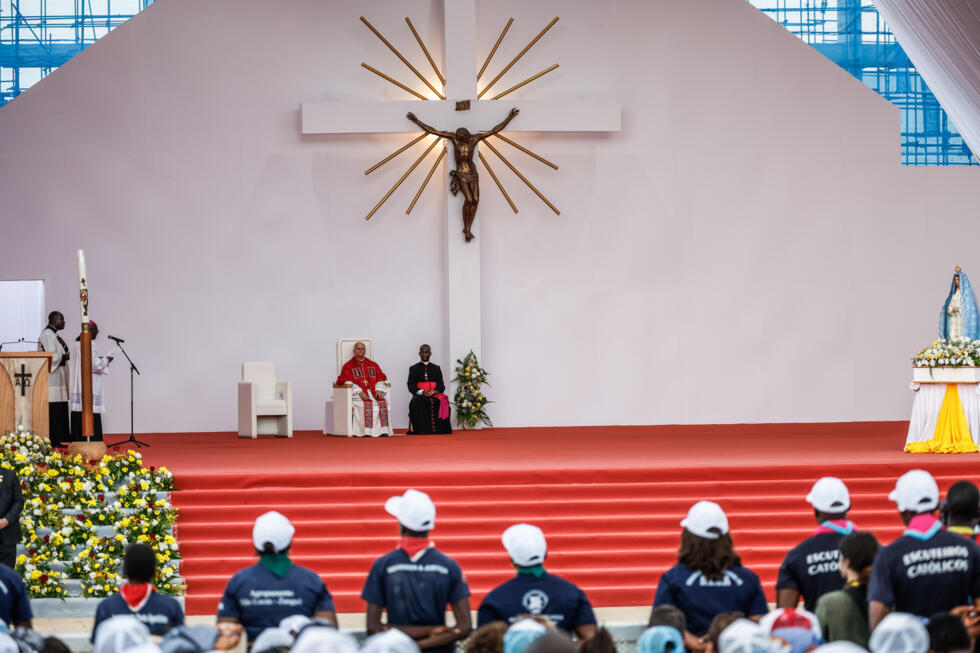 En Angola, le pape Léon XIV dénonce "le fléau de la corruption" devant 100 000 fidèles