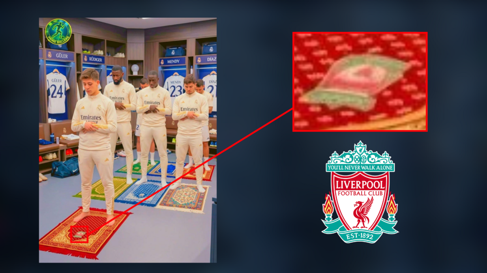 Le footballeur Arda Güler en train de diriger une prière avant un match ? Une image trompeuse