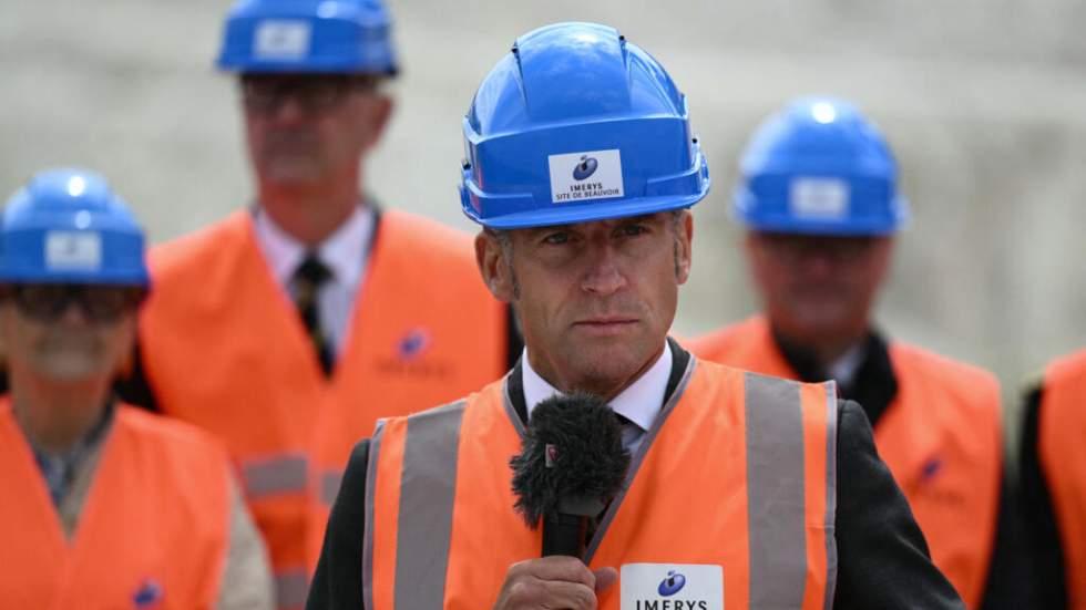 Inauguration d'une mine de lithium : Macron défend sa stratégie en matière de projets industriels