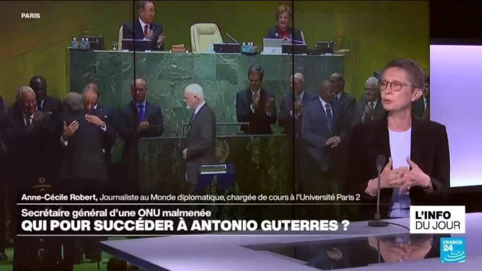 Quatre candidats pour succéder à Antonio Guterres à la tête des Nations unies