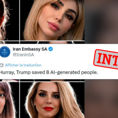Iran : comment des femmes arrêtées par le régime ont été accusées à tort d'être "générées par IA"