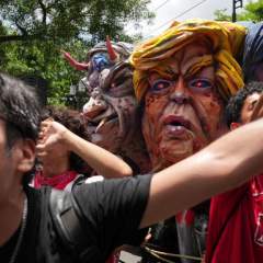 En direct : des manifestations du 1er-Mai sous le signe de la guerre au Moyen-Orient