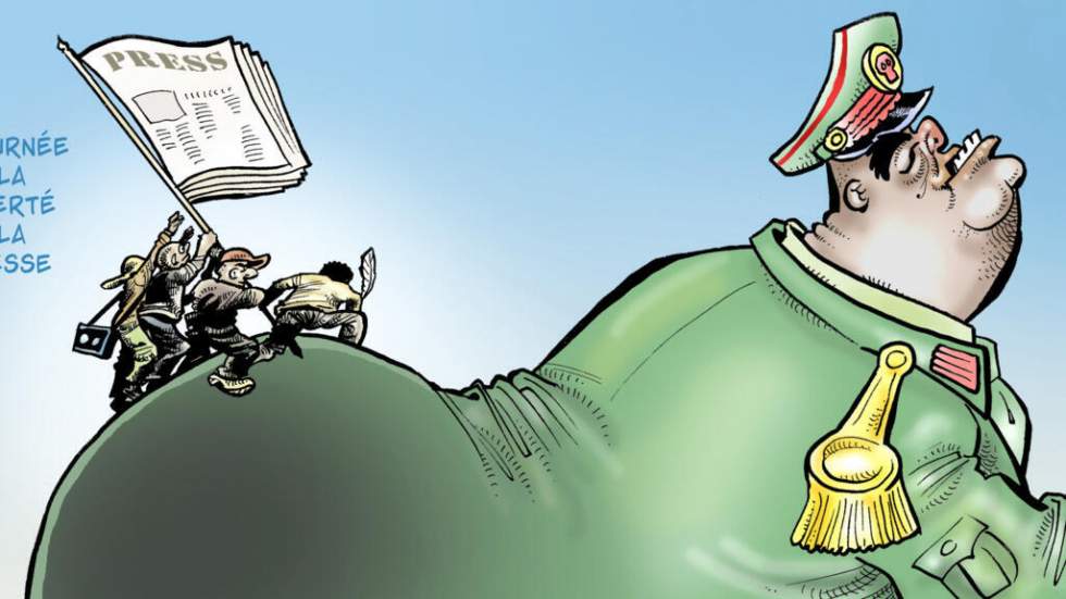 L'actu en dessin : la liberté de la presse en situation "très grave" dans la moitié du globe