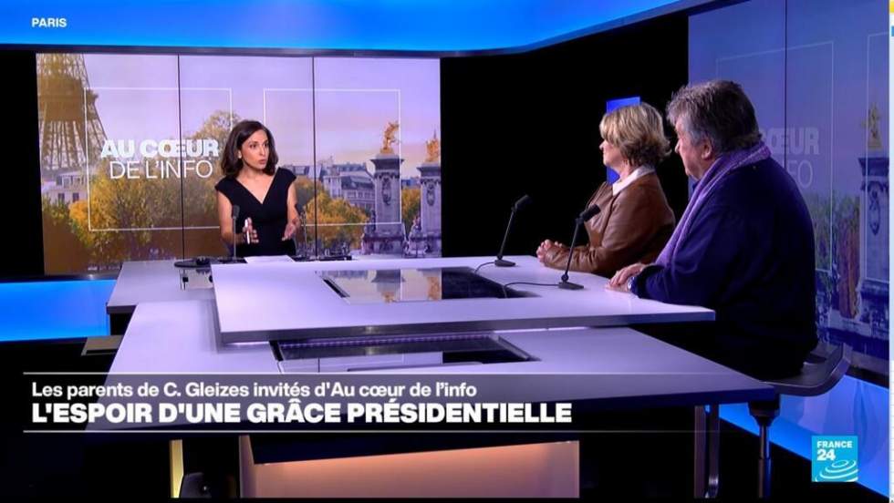 "Les choses évoluent de manière très positive" : les parents de Christophe Gleizes sur France 24