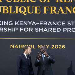 Au Kenya, Macron affirme que l'ère du "pré carré" français en Afrique est terminée depuis 2017