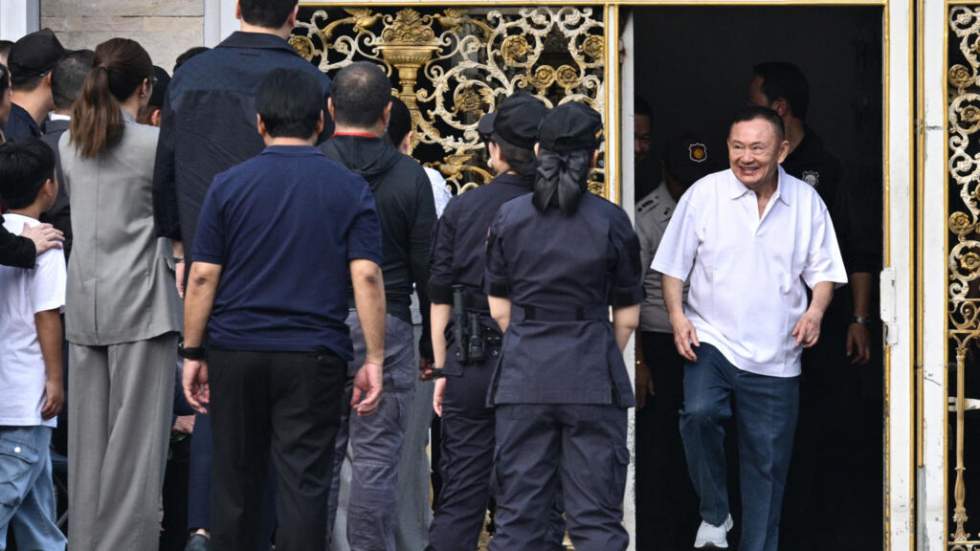 L'ancien Premier ministre thaïlandais, Thaksin Shinawatra, libéré de prison