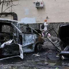 L'Ukraine frappée par au moins "800 drones" russes, plusieurs morts et blessés
