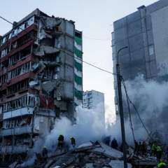 L'Ukraine marque une journée de deuil après un bombardement massif russe sur Kiev