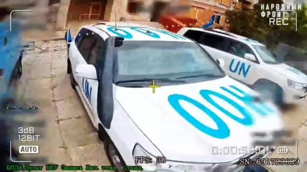 "Les humanitaires pris pour cibles" : en Ukraine, un convoi de l’ONU attaqué par des drones russes