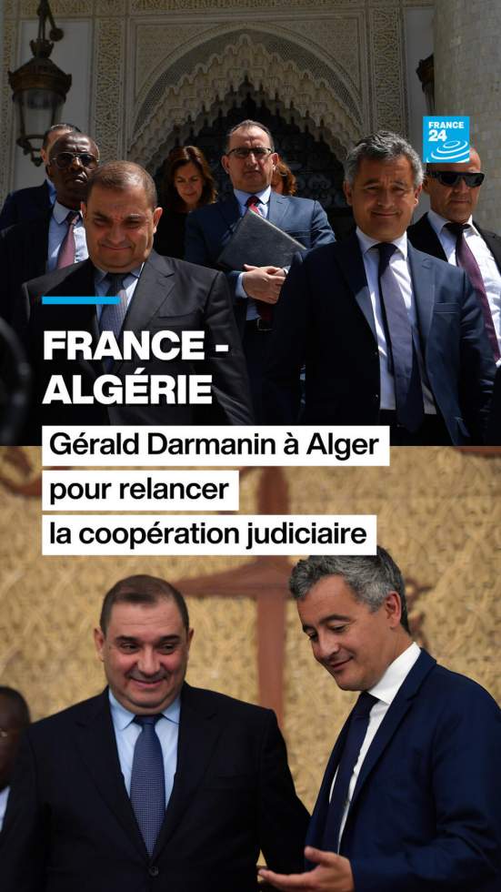 Après sa visite à Alger, Darmanin se dit "rassuré par la façon dont Christophe Gleizes est traité"