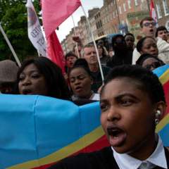 À Dublin, une manifestation après la mort d'un ressortissant Congolais lors d'une interpellation