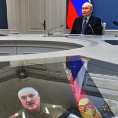 Face à l'Ukraine, Vladimir Poutine prêt à rejouer la carte biélorusse ?