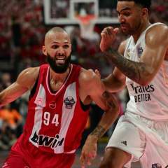Basket : l'Olympiacos d'Evan Fournier de nouveau roi d'Europe