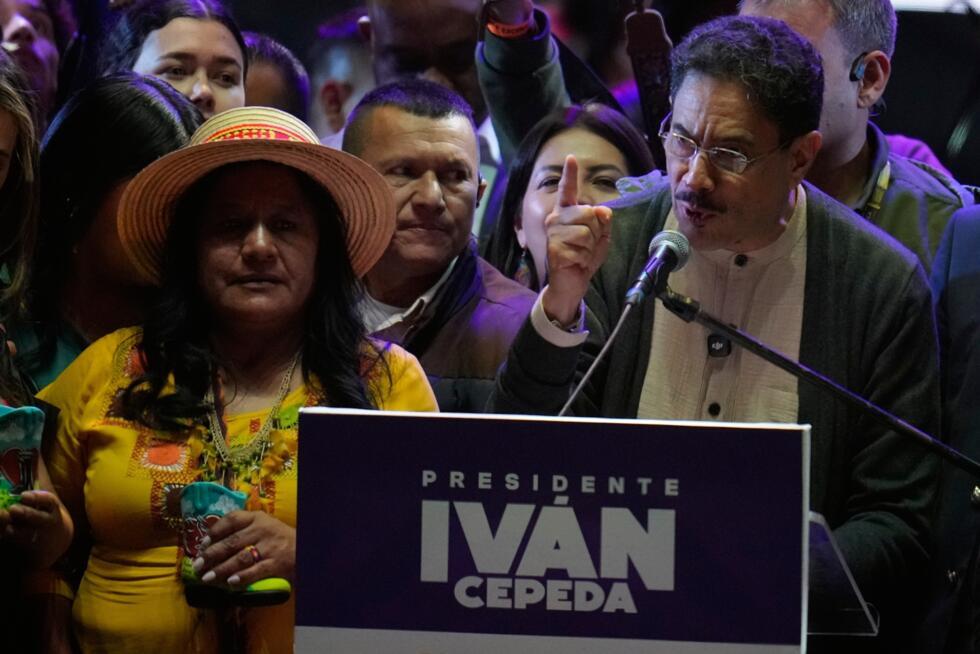 Cepeda, Valencia, De la Espriella, : qui sont les trois favoris de la présidentielle en Colombie ?