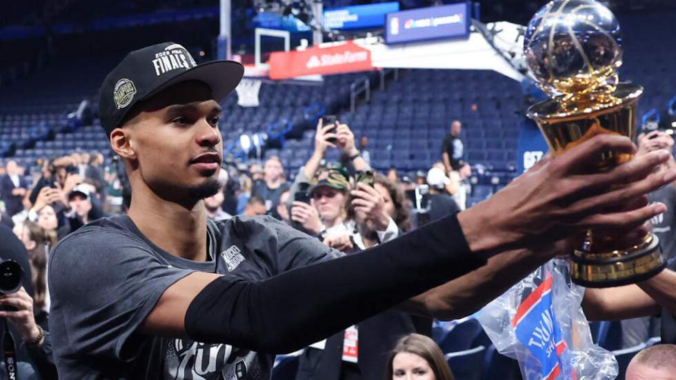 NBA : tombeurs d'OKC, Wembanyama et les Spurs en finale face aux Knicks