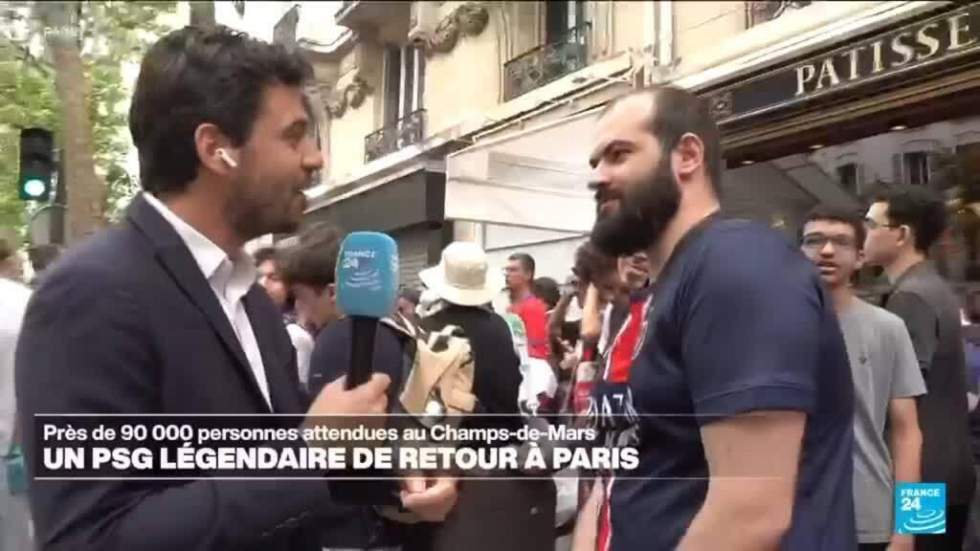 Doublé européen du PSG : les joueurs ont atterris et prennent la direction du Champ-de-Mars
