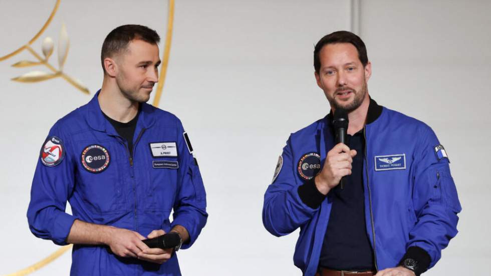 Les astronautes français Thomas Pesquet et Arnaud Prost partiront dans l'espace en 2027 Les astronautes français Thomas Pesquet et Arnaud Prost partiront dans l'espace en 2027
