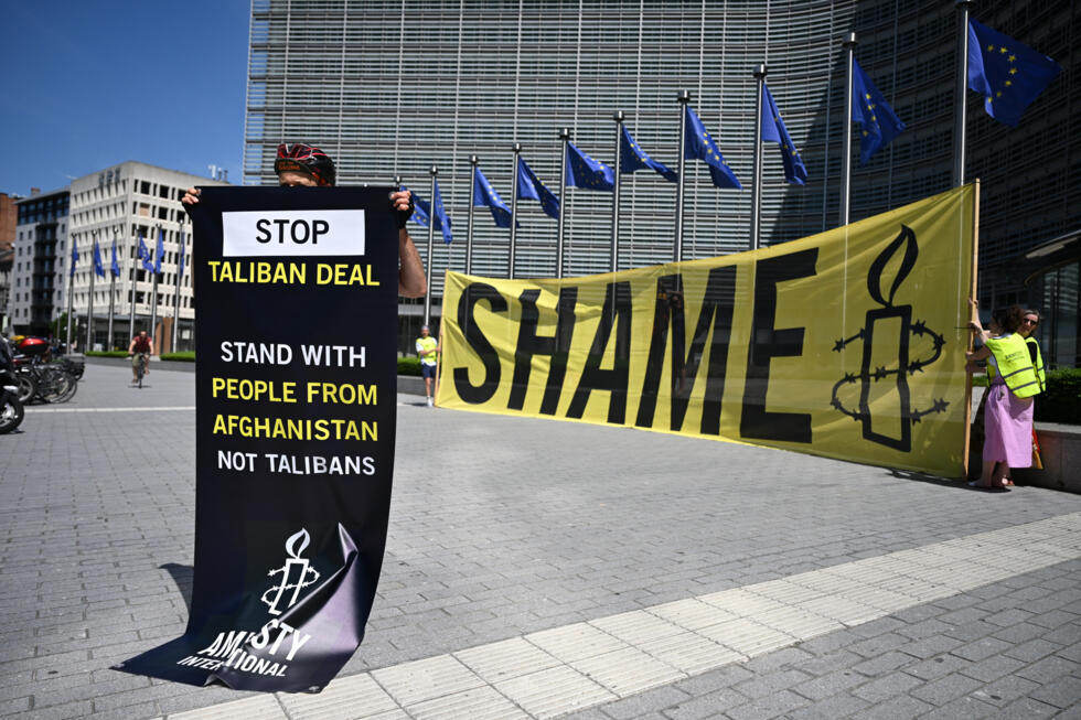 Bruxelles reçoit des responsables talibans pour évoquer le retour d'exilés en Afghanistan