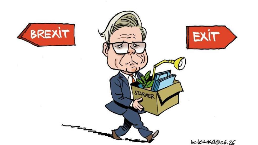 L'actu en dessin : au Royaume-Uni, la démission du Premier ministre Keir Starmer