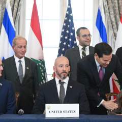 Israël, le Liban et les États-Unis concluent un accord-cadre