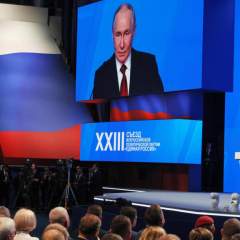 Poutine évoque une "période difficile", promet d'"assurer" la sécurité de la Russie