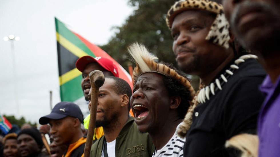 En Afrique du Sud, journée à risque en pleine campagne contre les immigrés