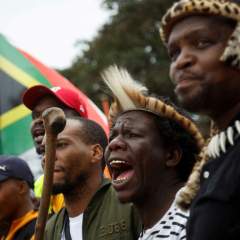 En Afrique du Sud, journée à risque en pleine campagne contre les immigrés