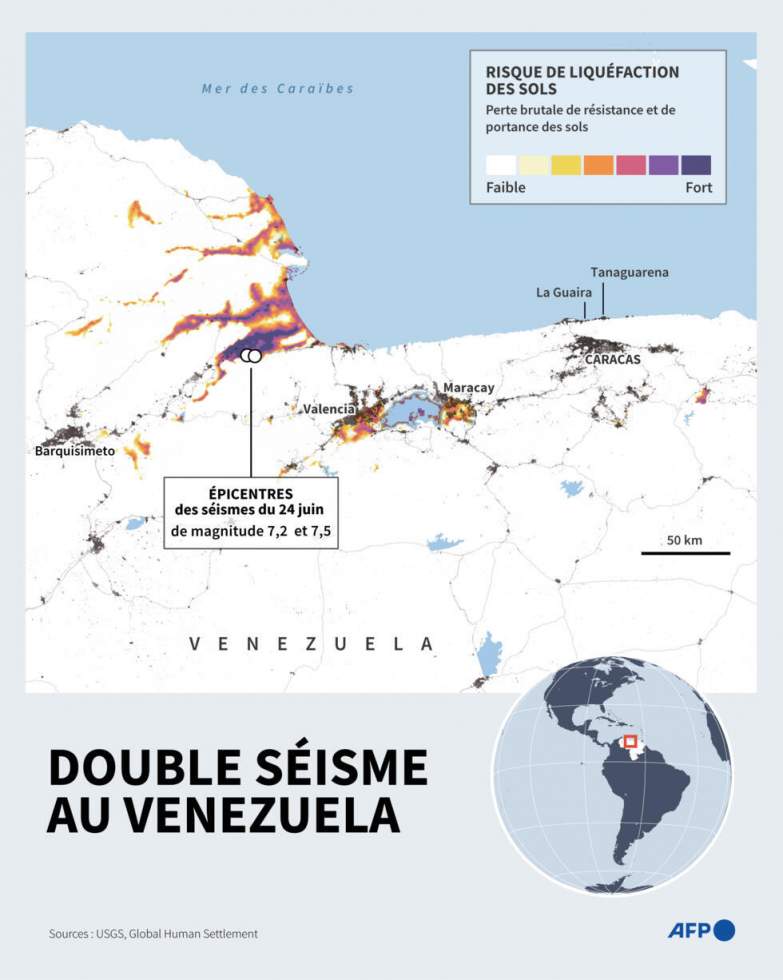 Venezuela : après le double séisme, manque de nourriture et menace d'épidémies