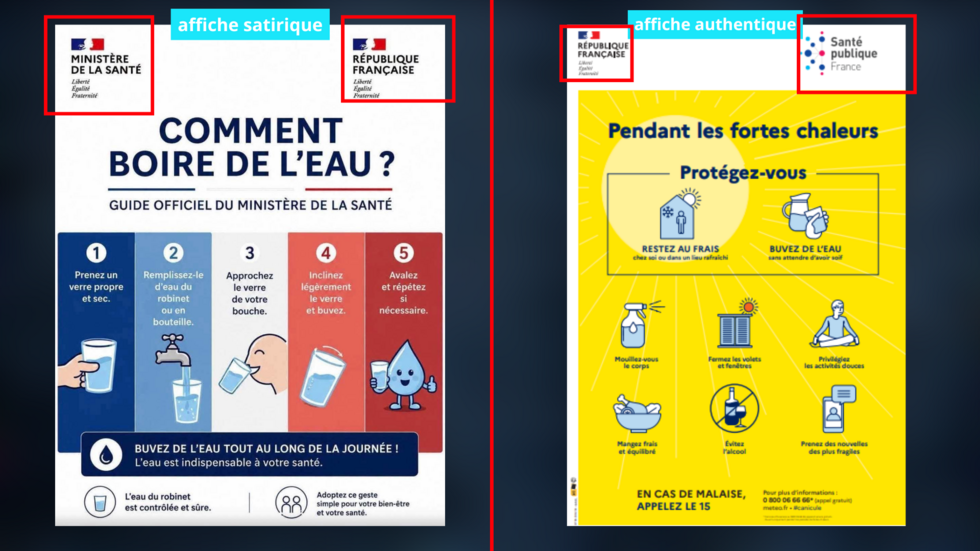 Le ministère de la Santé a-t-il publié un guide officiel expliquant "comment boire de l'eau" ? Le ministère de la Santé a-t-il publié un guide officiel expliquant "comment boire de l'eau" ?