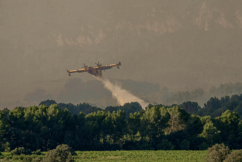 Le sud de la France frappé par un important incendie Le sud de la France frappé par un important incendie