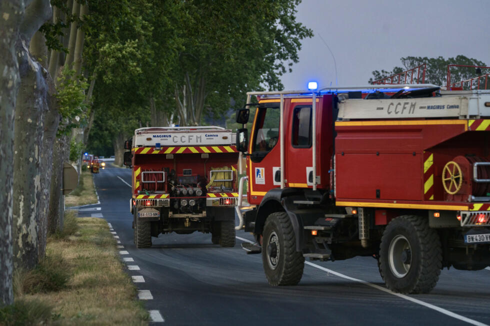 Le sud de la France frappé par un important incendie Le sud de la France frappé par un important incendie