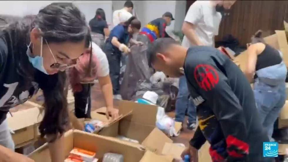 Séismes au Venezuela : un homme vivant sorti des décombres huit jours plus tard