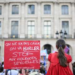 En France, des manifestations pour réclamer une "loi-cadre intégrale" contre les VSS