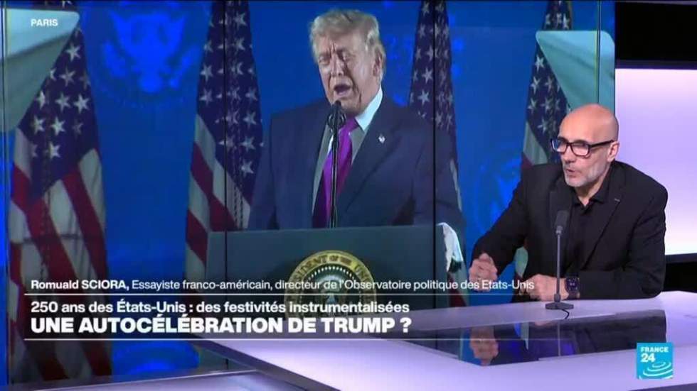 Trump célèbre le 250e anniversaire des États-Unis, "plus fiers que jamais" Trump célèbre le 250e anniversaire des États-Unis, "plus fiers que jamais"
