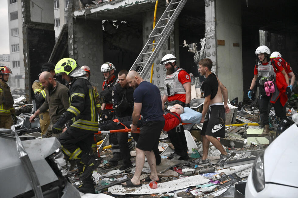 La veille d'un sommet de l'Otan, des frappes russes font au moins 28 morts en Ukraine