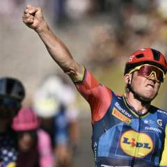 Tour de France : le Danois Pedersen remporte la 4e étape, le Norvégien Traeen nouveau maillot jaune