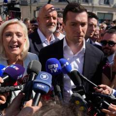 Présidentielle 2027 : Marine Le Pen et Jordan Bardella main dans la main pour la campagne