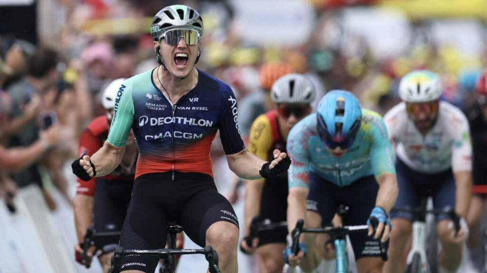 Tour de France, cinquième étape : le Néerlandais Olav Kooij remporte le sprint à Pau