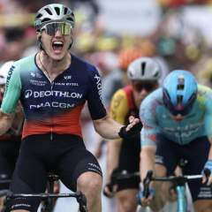 Tour de France, cinquième étape : le Néerlandais Olav Kooij remporte le sprint à Pau