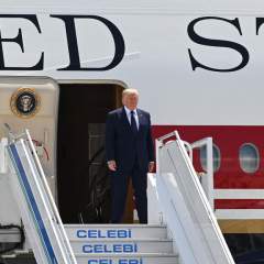 Trump n'a pas utilisé son "Air Force One" offert par le Qatar pour quitter la Turquie