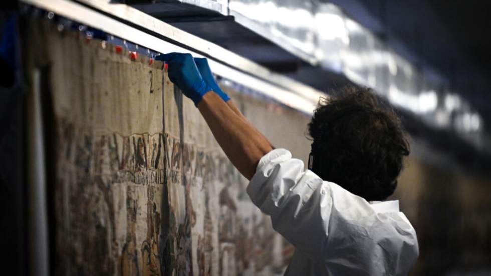 La tapisserie de Bayeux est arrivée à Londres pour un prêt historique