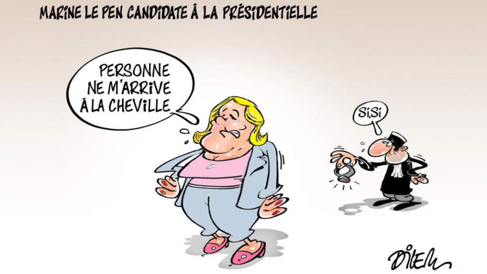 L'actu en dessin : Marine Le Pen condamnée, sous bracelet pendant la campagne présidentielle