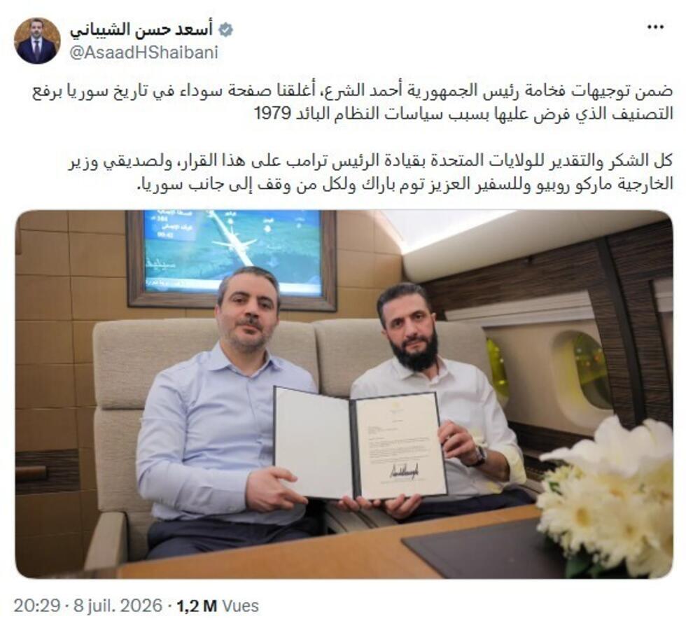 De rebelle à ministre : comment Assaad al-Chaibani rebat les cartes au Moyen-Orient