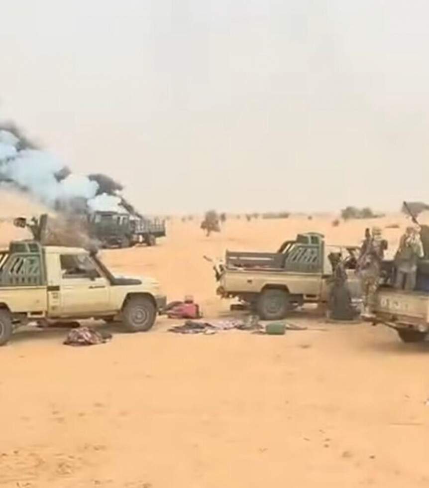 Mali : retour en images sur une semaine de combats à Anéfis, localité clé du Nord