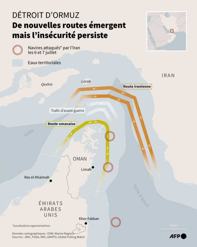 Moyen-Orient : l'Iran annonce la fermeture du détroit d'Ormuz, les frappes reprennent dans la région Moyen-Orient : l'Iran annonce la fermeture du détroit d'Ormuz, les frappes reprennent dans la région