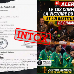 Le Sénégal vainqueur de la CAN ? Attention à ce faux communiqué